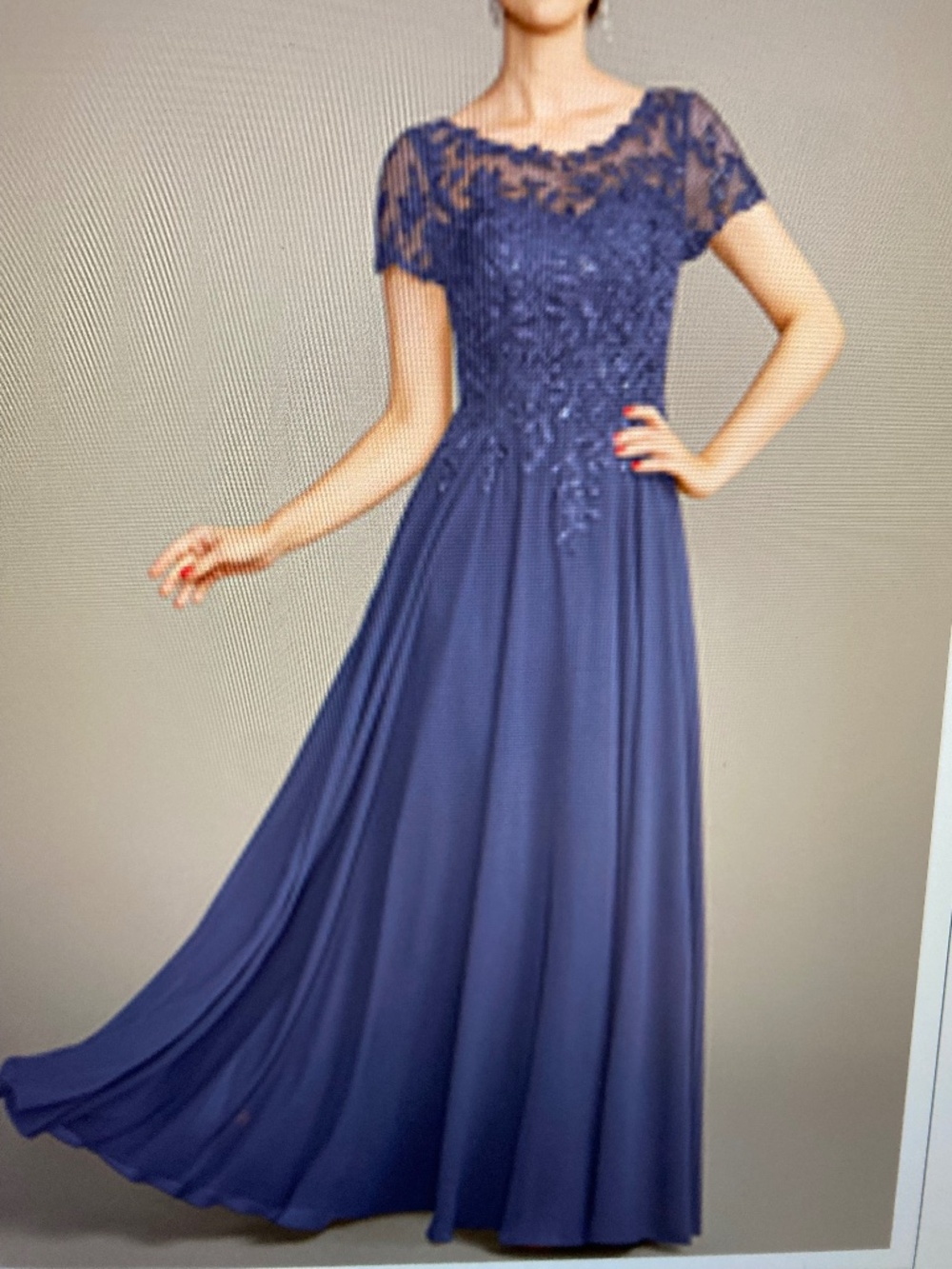 Size 16 JJ’s House Brand New Mother of the Bride Beaded Dress
